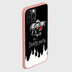 Чехол для iPhone 12 Pro Max DEATH NOTE ТЕТРАДЬ СМЕРТИ, цвет: 3D-светло-розовый — фото 2