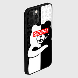 Чехол для iPhone 12 Pro Max MONOKUMA МОНОКУМА, цвет: 3D-черный — фото 2