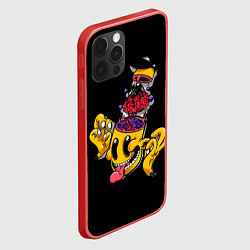 Чехол для iPhone 12 Pro Max ВЗРЫВ МОЗГА, цвет: 3D-красный — фото 2