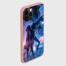 Чехол для iPhone 12 Pro Max DEATH NOTE ТЕТРАДЬ СМЕРТИ, цвет: 3D-светло-розовый — фото 2