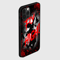 Чехол для iPhone 12 Pro Max FLY HIGH ВОЛЕЙБОЛ!!, цвет: 3D-черный — фото 2