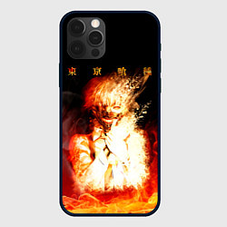 Чехол iPhone 12 Pro Max Огненый Канеки Кен