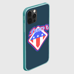 Чехол для iPhone 12 Pro Max Far Cry 5 Logo, цвет: 3D-мятный — фото 2