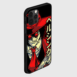 Чехол для iPhone 12 Pro Max Хеллсинг, цвет: 3D-черный — фото 2