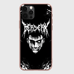 Чехол для iPhone 12 Pro Max BERSERK БЕРСЕРК, цвет: 3D-светло-розовый