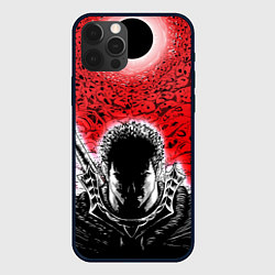 Чехол для iPhone 12 Pro Max BERSERK БЕРСЕРК, цвет: 3D-черный