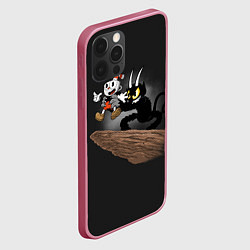 Чехол для iPhone 12 Pro Max CUPHEAD, цвет: 3D-малиновый — фото 2