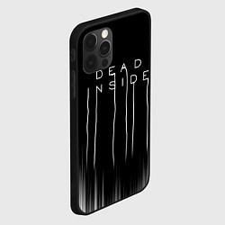 Чехол для iPhone 12 Pro Max DEAD INSIDE DEATH STRANDING, цвет: 3D-черный — фото 2