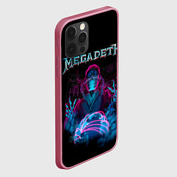 Чехол для iPhone 12 Pro Max MEGADETH, цвет: 3D-малиновый — фото 2