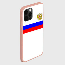 Чехол для iPhone 12 Pro Max СБОРНАЯ РОССИИ 2021, цвет: 3D-светло-розовый — фото 2