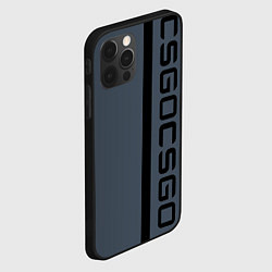 Чехол для iPhone 12 Pro Max CSGO, цвет: 3D-черный — фото 2