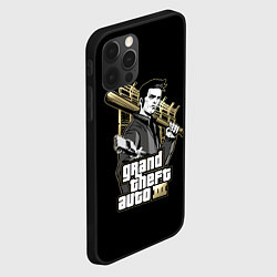 Чехол для iPhone 12 Pro Max Клод GTA 3, цвет: 3D-черный — фото 2