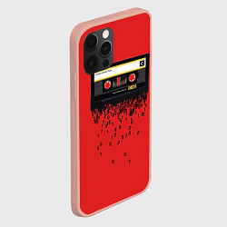 Чехол для iPhone 12 Pro Max The death of the cassette tape, цвет: 3D-светло-розовый — фото 2