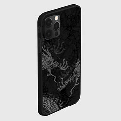 Чехол для iPhone 12 Pro Max Chinese Dragons, цвет: 3D-черный — фото 2