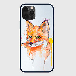 Чехол для iPhone 12 Pro Max Лисёнок, цвет: 3D-черный