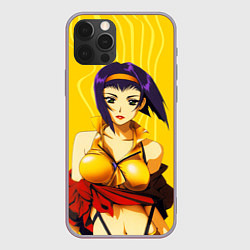 Чехол для iPhone 12 Pro Max Cowboy Bebop Фэй Валентайн, цвет: 3D-серый