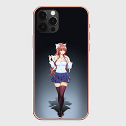 Чехол iPhone 12 Pro Max Doki Doki Literature Club Monika Z