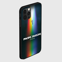 Чехол для iPhone 12 Pro Max Imagine Dragons: Evolve, цвет: 3D-черный — фото 2