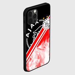 Чехол для iPhone 12 Pro Max FC AJAX AMSTERDAM ФК АЯКС, цвет: 3D-черный — фото 2