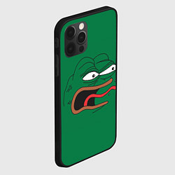 Чехол для iPhone 12 Pro Max Pepe skin, цвет: 3D-черный — фото 2