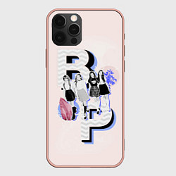 Чехол для iPhone 12 Pro Max BP Style, цвет: 3D-светло-розовый