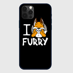 Чехол iPhone 12 Pro Max I love furry