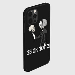 Чехол для iPhone 12 Pro Max 2B OR NOT 2B, цвет: 3D-черный — фото 2