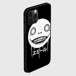 Чехол для iPhone 12 Pro Max Emil Nier: Automata, цвет: 3D-черный — фото 2