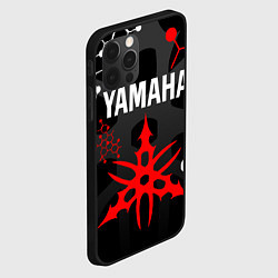 Чехол для iPhone 12 Pro Max YAMAHA ЯМАХА МОТОСПОРТ, цвет: 3D-черный — фото 2