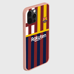 Чехол для iPhone 12 Pro Max BARCELONA FC БАРСЕЛОНА ФК BARCA, цвет: 3D-светло-розовый — фото 2