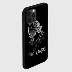 Чехол для iPhone 12 Pro Max THE DUDE Большой Лебовски, цвет: 3D-черный — фото 2