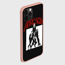 Чехол для iPhone 12 Pro Max Maneskin Rock Band, цвет: 3D-светло-розовый — фото 2