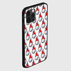 Чехол для iPhone 12 Pro Max Волейбол, цвет: 3D-черный — фото 2