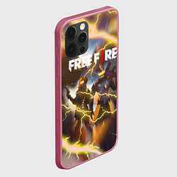 Чехол для iPhone 12 Pro Max FREEFIRE ФРИФАЕР Z, цвет: 3D-малиновый — фото 2