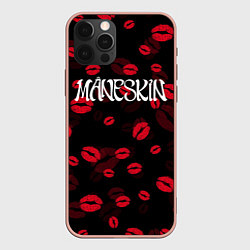 Чехол для iPhone 12 Pro Max Maneskin Монэскин Z, цвет: 3D-светло-розовый