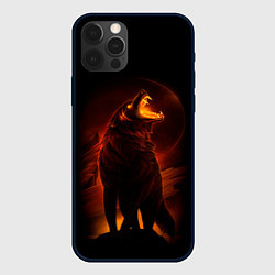 Чехол для iPhone 12 Pro Max DARK WOLF, цвет: 3D-черный