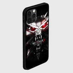 Чехол для iPhone 12 Pro Max THE WITCHER LOGO, цвет: 3D-черный — фото 2