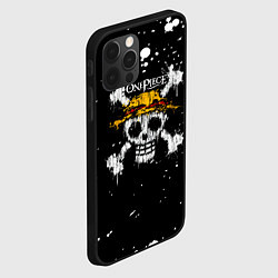 Чехол для iPhone 12 Pro Max Весылый Роджер One Piece, цвет: 3D-черный — фото 2