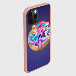 Чехол для iPhone 12 Pro Max Pony team, цвет: 3D-светло-розовый — фото 2