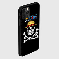 Чехол для iPhone 12 Pro Max Пираты Соломенной Шляпы One Piece, цвет: 3D-черный — фото 2