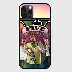 Чехол для iPhone 12 Pro Max GTA V TEAM FOREVER AND EVER, цвет: 3D-черный