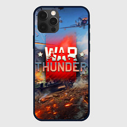 Чехол для iPhone 12 Pro Max WAR THUNDER ВАР ТАНДЕР, цвет: 3D-черный