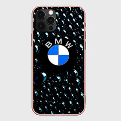 Чехол для iPhone 12 Pro Max BMW Collection Storm, цвет: 3D-светло-розовый