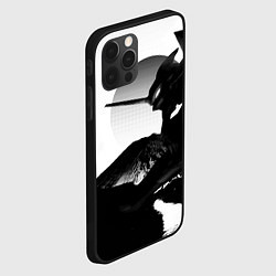 Чехол для iPhone 12 Pro Max ЗАКАТ ЕВАНГЕЛИОН, цвет: 3D-черный — фото 2