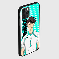 Чехол для iPhone 12 Pro Max Тоору Ойкава Oikawa Toru, цвет: 3D-черный — фото 2