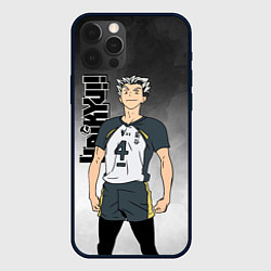 Чехол для iPhone 12 Pro Max Котаро Бокуто Bokuto Kotaro, цвет: 3D-черный