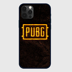 Чехол для iPhone 12 Pro Max PUBG ПАБГ NEON, цвет: 3D-черный