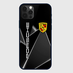 Чехол для iPhone 12 Pro Max Порше Porsche, цвет: 3D-черный