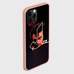 Чехол для iPhone 12 Pro Max АлисА JAZZ, цвет: 3D-светло-розовый — фото 2