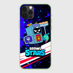 Чехол для iPhone 12 Pro Max Злой ЭШ Ash Brawl Stars, цвет: 3D-салатовый